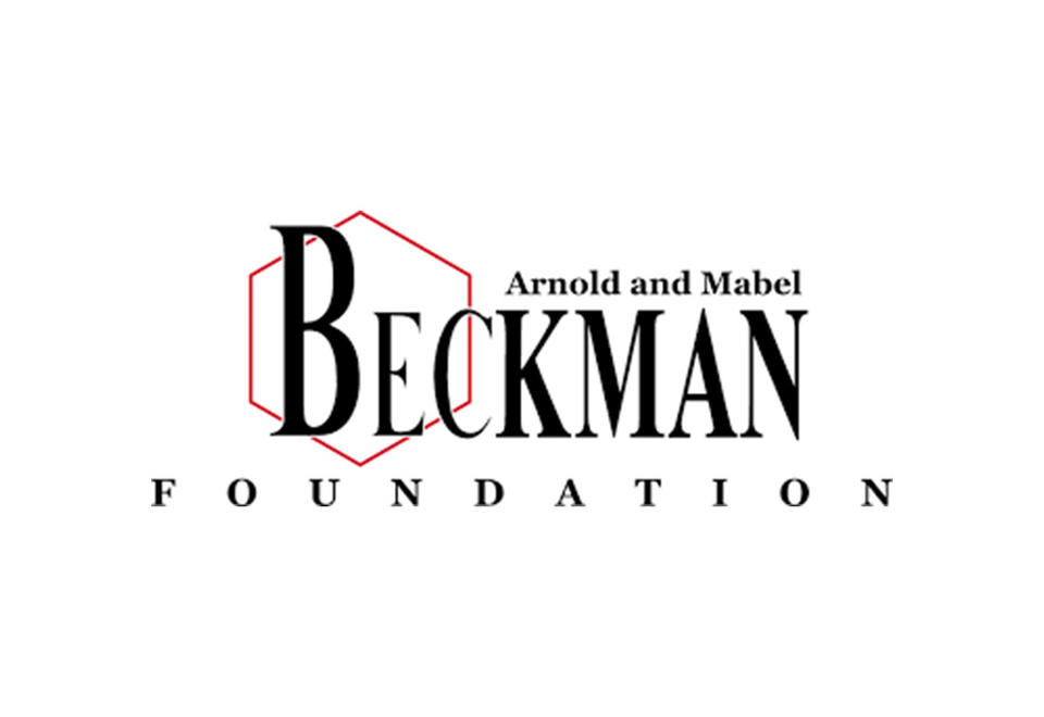 阿诺德和梅布尔·贝克曼基金会的标志。